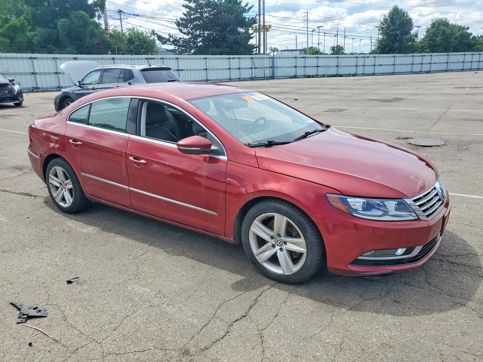 2015 Volkswagen Cc VIN WVWBP7AN7FE800958 COPART salvage auction — MECHANICAL, Oh - Certificate Of Title, sold $325 on 2026-07-10 (photo 4)