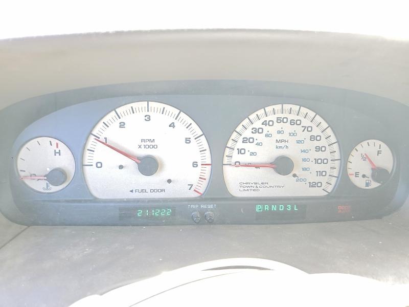 2000 Chrysler Town & country VIN 1C4GT64L9YB581723 COPART salvage auction — FRONT END, CA - SALVAGE CERTIFICATE, sold $100 on 2026-07-09 (photo 9)