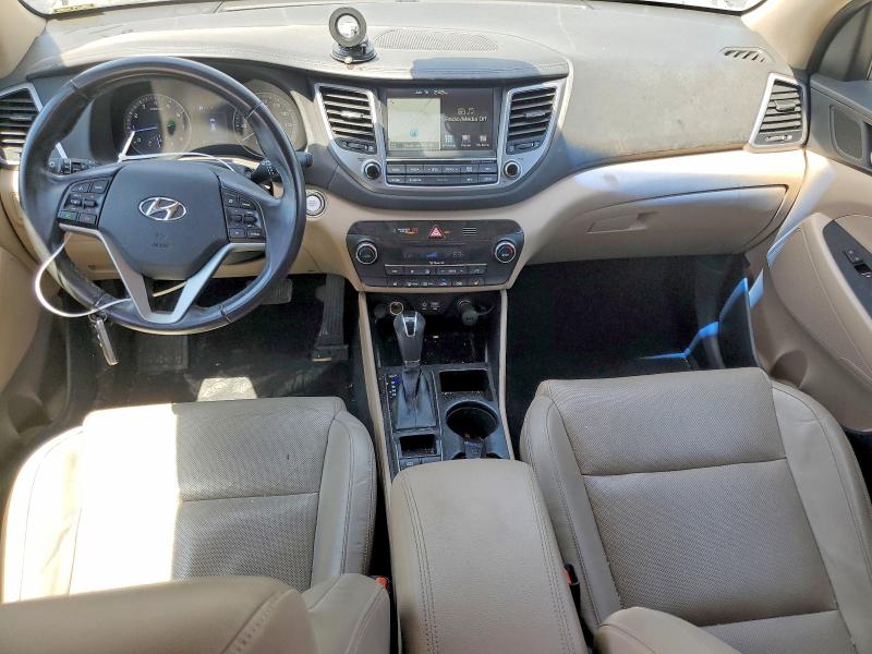 2016 Hyundai Tucson VIN KM8J33A28GU268693 COPART salvage auction — MINOR DENT/SCRATCHES, Ut - Dealer Only Clean Title (P), sold $3,250 on 2026-07-17 (photo 8)