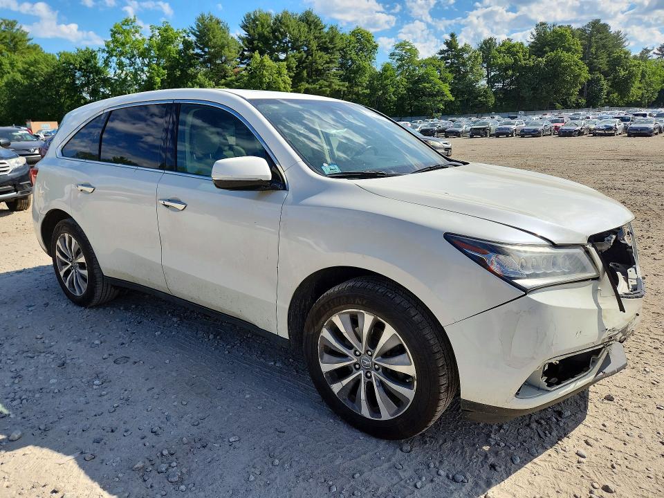 2015 Acura VIN 5FRYD4H49FB005874 COPART salvage auction — FRONT END, Ma - Cert Of Title-Reconstrctd Coll, sold $1,500 on 2026-07-06 (photo 4)