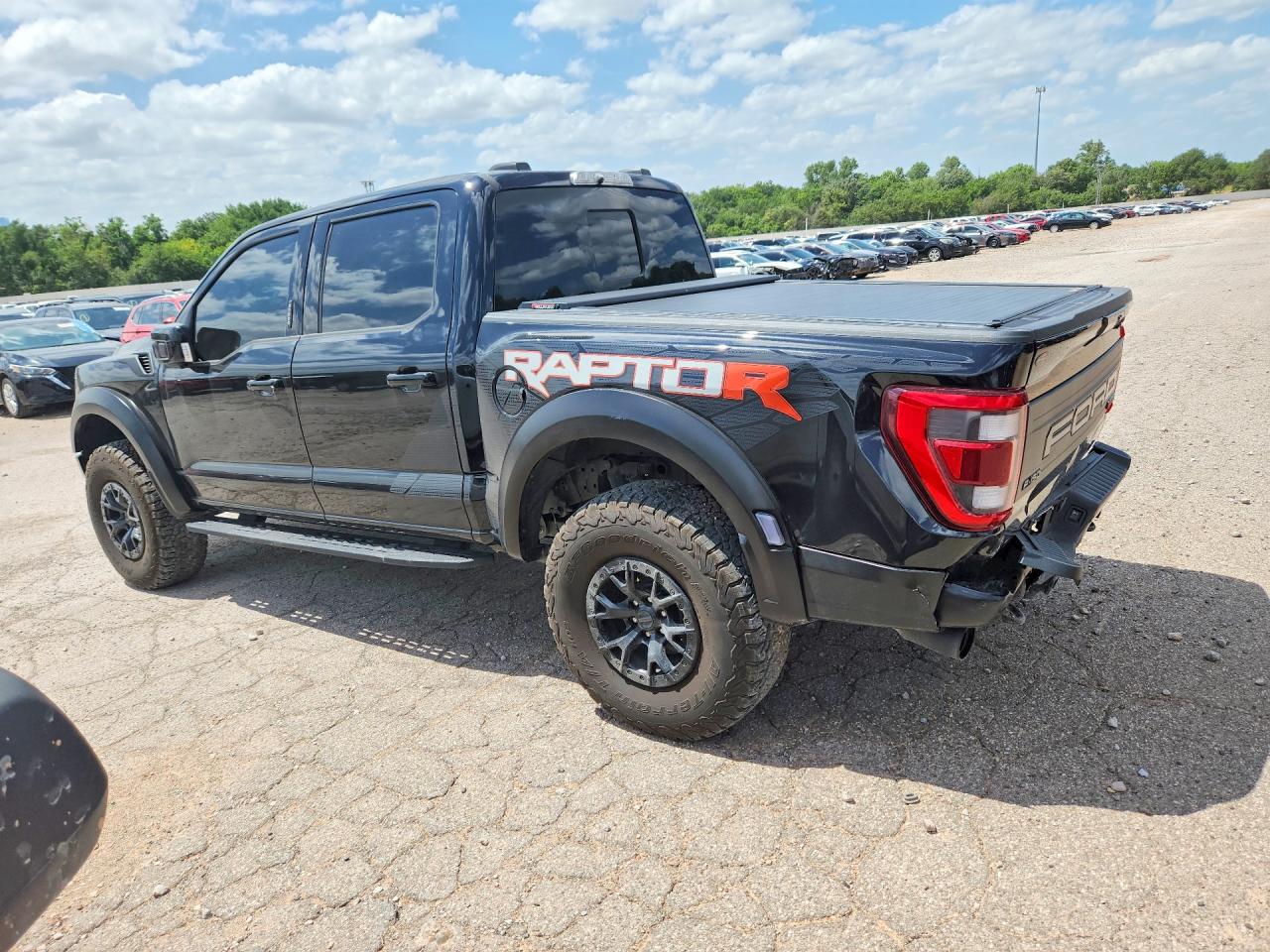 2023 Ford F-150 Lightning VIN 1FTFW1RJ4PFC92687 COPART salvage auction — Rear End, OK - CERT OF TITLE-SALVAGE, sold $76,000 on 2026-07-08 (photo 2)