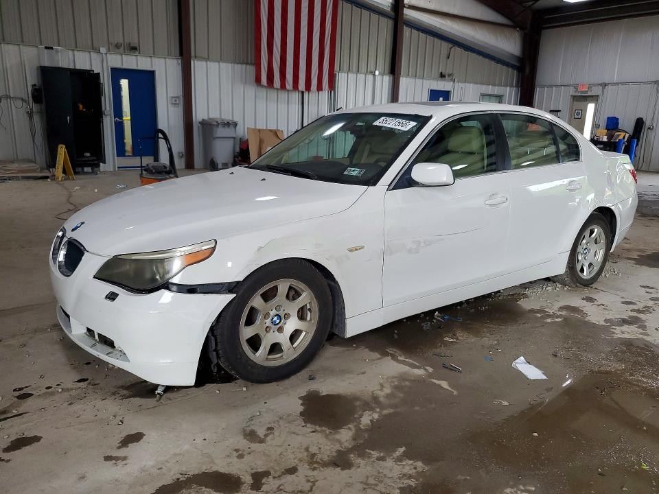 2004 BMW 5er VIN WBANA53574B847371 COPART salvage auction — SIDE, Pa - Certificate Of Salvage, sold $475 on 2026-07-15 (photo 1)