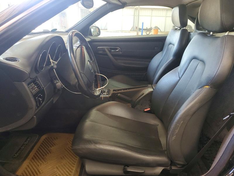 1999 Mercedes-benz Slk-klasse VIN WDBKK47F0XF095699 COPART salvage auction — FRONT END, Nc - Salvage Certificate Of Title, sold $775 on 2026-07-15 (photo 7)