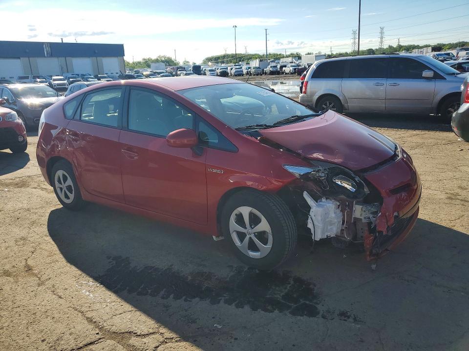 2014 Toyota Prius VIN JTDKN3DU2E0358460 COPART salvage auction — FRONT END, Mi - Certificate Of Title, sold $1,550 on 2026-07-10 (photo 4)