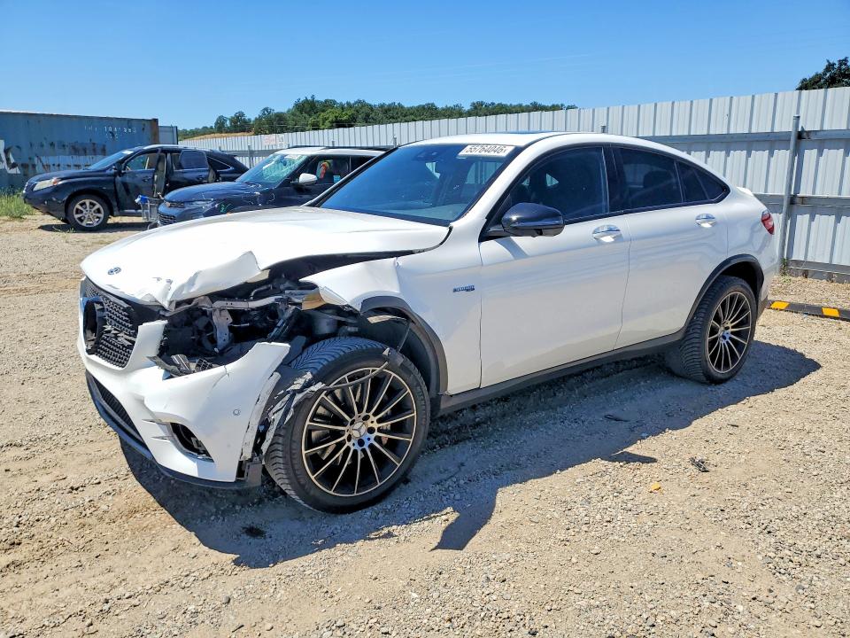 2019 Mercedes-benz Glc VIN WDC0J6EB4KF664029 COPART salvage auction — FRONT END, Ca - Salvage Certificate, sold $14,600 on 2026-07-06 (photo 1)