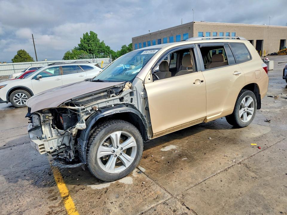 2008 Toyota Highlander VIN JTEES43A982048426 COPART salvage auction — FRONT END, CO - SALVAGE TITLE, sold $1,650 on 2026-07-19 (photo 1)