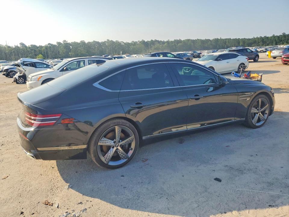 2023 Genesis G80 VIN KMTGB4SD0PU185283 COPART salvage auction — MINOR DENT/SCRATCHES, Mi - Certificate Of Title, sold $34,000 on 2026-07-06 (photo 3)