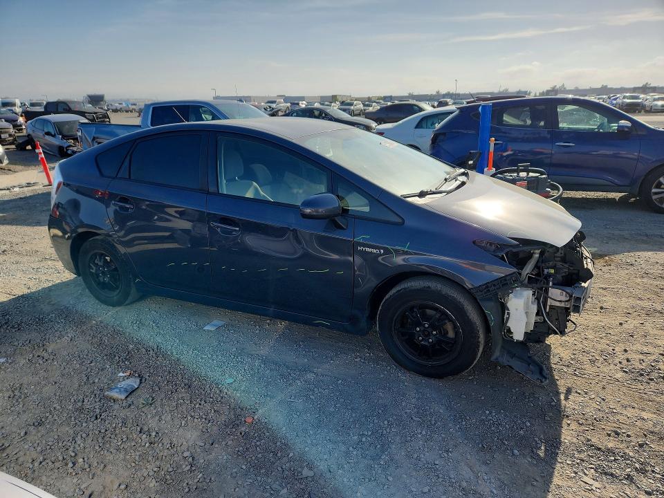 2013 Toyota Prius VIN JTDKN3DU9D5550394 COPART salvage auction — FRONT END, CA - SALVAGE CERTIFICATE, sold $400 on 2026-07-17 (photo 4)