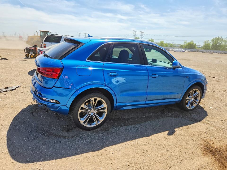 2016 Audi Q3 VIN WA1GFCFS4GR010585 COPART salvage auction — REAR END, Il - Salvage Certificate, sold $2,400 on 2026-07-23 (photo 3)