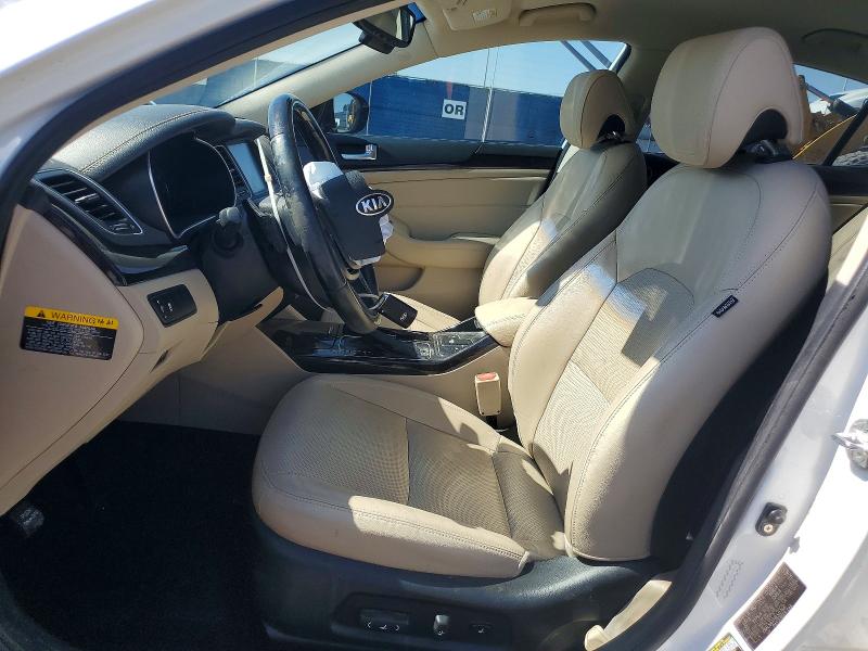 2014 Kia Cadenza VIN KNALN4D73E5137681 COPART salvage auction — FRONT END, Tx - Salvage Vehicle Title, sold $1,300 on 2026-07-10 (photo 7)