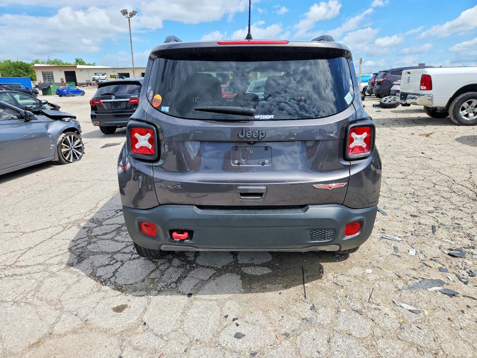 2019 Jeep VIN ZACNJBC18KPJ95844 COPART salvage auction — FRONT END, In - Cert Of Title-Salvage Title, sold $3,300 on 2026-08-21 (photo 6)