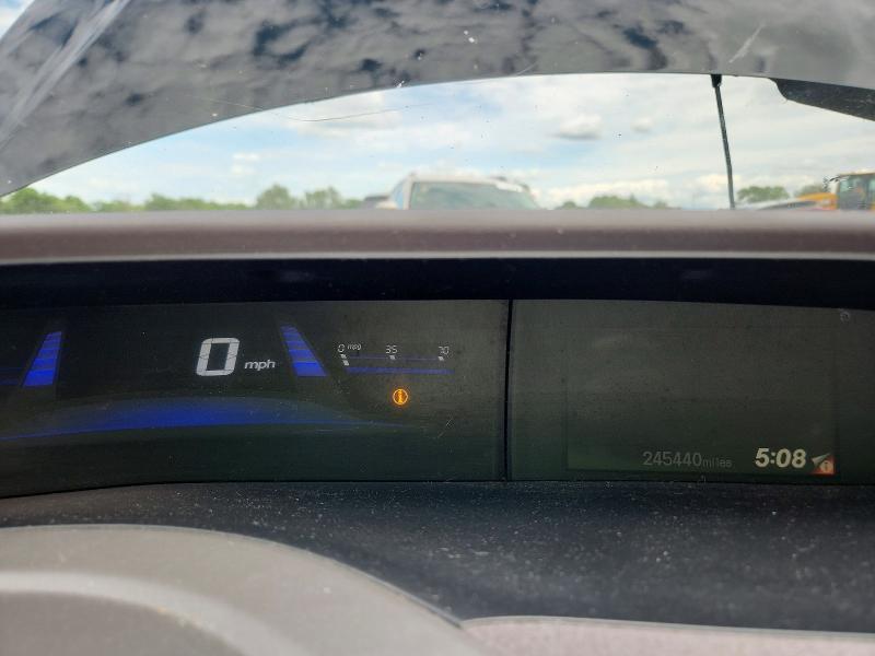 2012 Honda Civic VIN 19XFB2F56CE070892 COPART salvage auction — FRONT END, OH - CERT OF TITLE-SALVAGE, sold $325 on 2026-07-02 (photo 9)