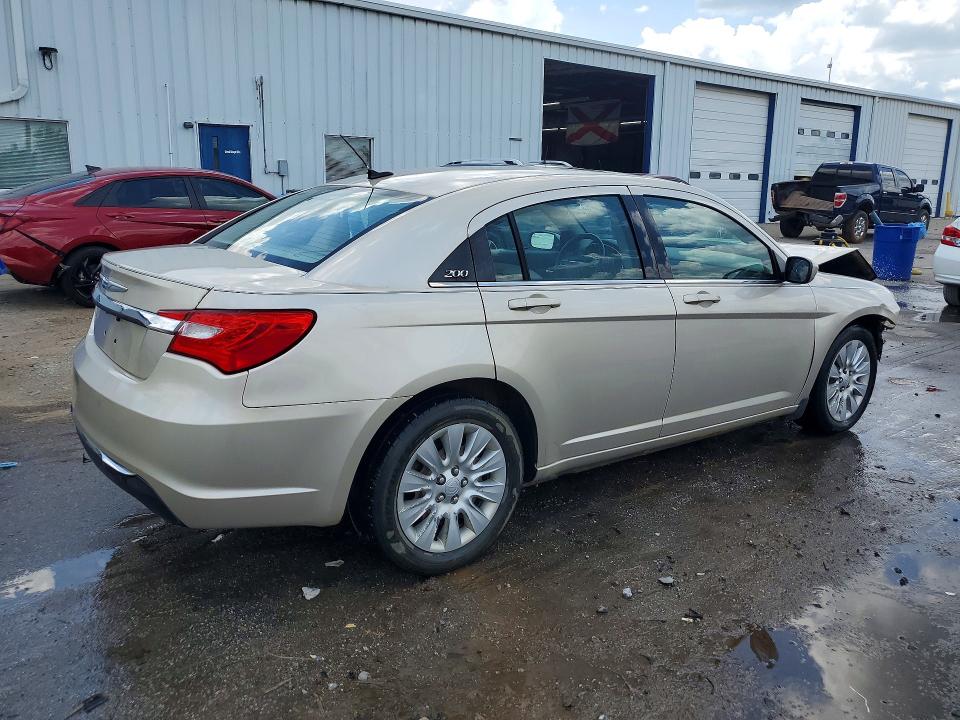 2013 Chrysler 200 VIN 1C3CCBAG0DN728524 COPART salvage auction — FRONT END, Al - Cert Of Title-Salvage Title, sold $1,150 on 2026-07-16 (photo 3)