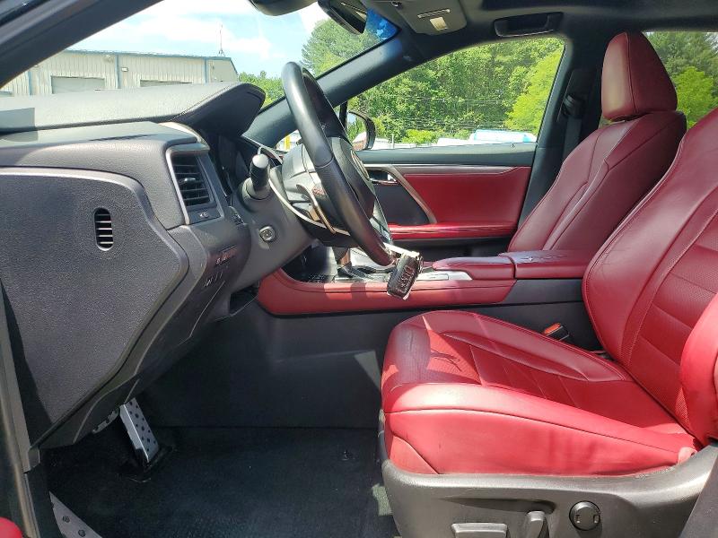 2019 Lexus Rx VIN 2T2BZMCA4KC200104 COPART salvage auction — FRONT END, MA - CERT OF TITLE-SALVAGE, sold $12,900 on 2026-07-30 (photo 7)