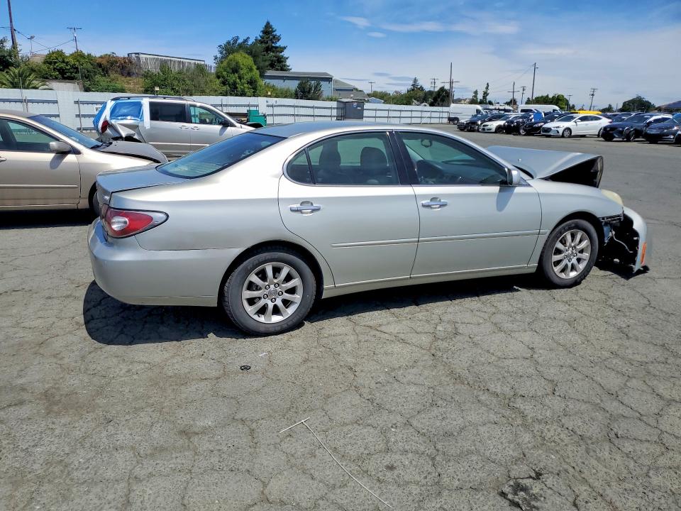 2004 Lexus Es 330 VIN JTHBA30GX45003998 COPART salvage auction — FRONT END, Ca - Salvage Certificate, sold $325 on 2026-07-06 (photo 3)
