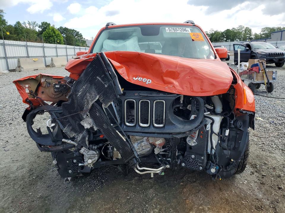 2015 Jeep Renegade VIN ZACCJABT7FPB31470 COPART salvage auction — FRONT END, Sc - Cert Of Title-Salvage, sold $200 on 2026-07-27 (photo 5)