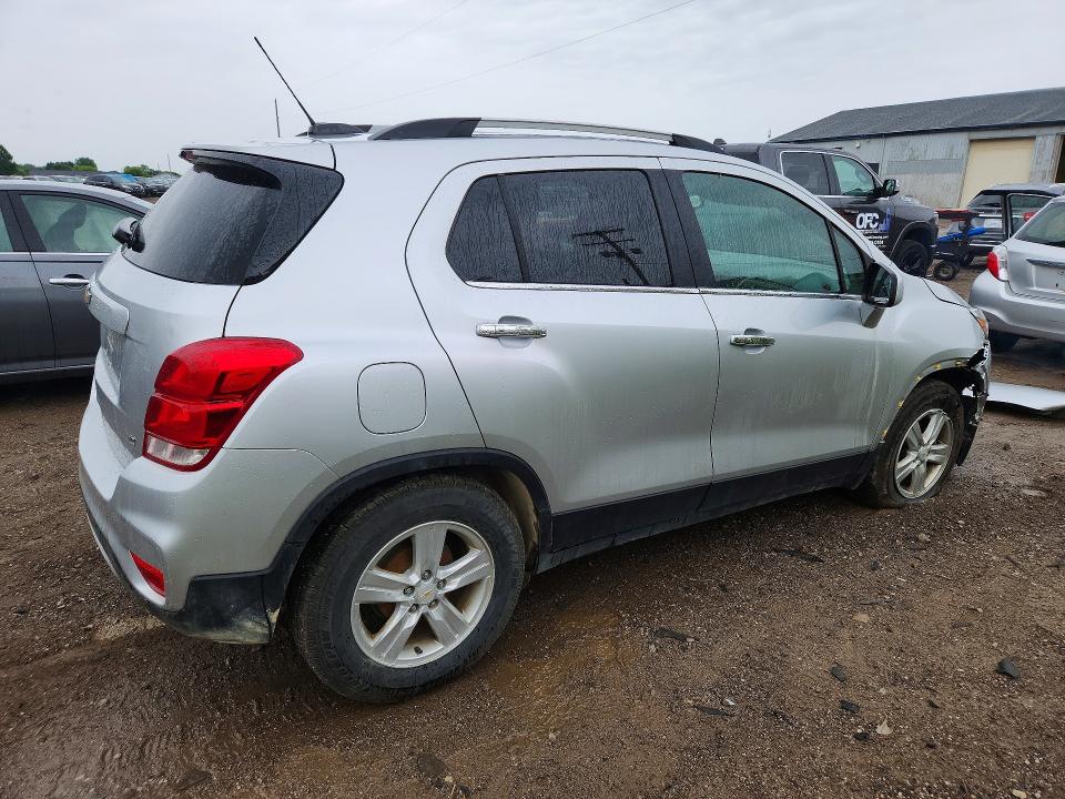 2018 Chevrolet VIN KL7CJLSB5JB709021 COPART salvage auction — FRONT END, Mi - Certificate Of Title, sold $650 on 2026-07-22 (photo 3)
