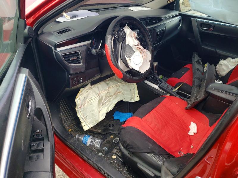 2014 Toyota VIN 5YFBURHE1EP162623 COPART salvage auction — FRONT END, Ca - Salvage Certificate, sold $1,850 on 2026-07-08 (photo 8)