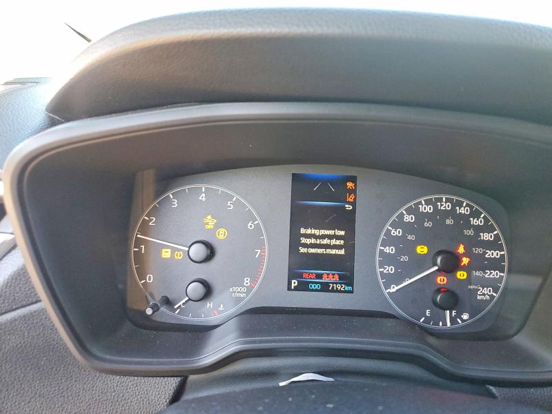 2023 Toyota Corolla cross VIN 7MUBAABG8PV076424 COPART salvage auction — FRONT END, On - Permit Salvage, sold $7,200 on 2026-07-09 (photo 9)