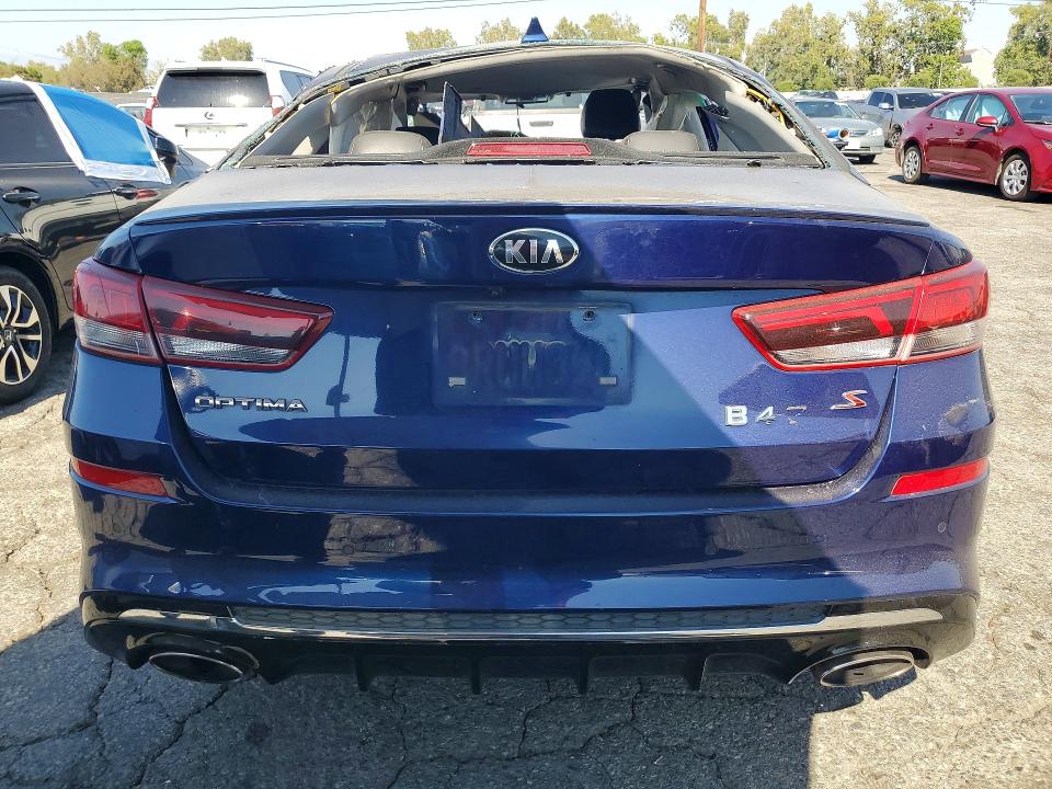 2020 Kia Optima VIN 5XXGT4L36LG410842 COPART salvage auction — ALL OVER, Ca - Salvage Certificate, sold $700 on 2026-07-09 (photo 6)