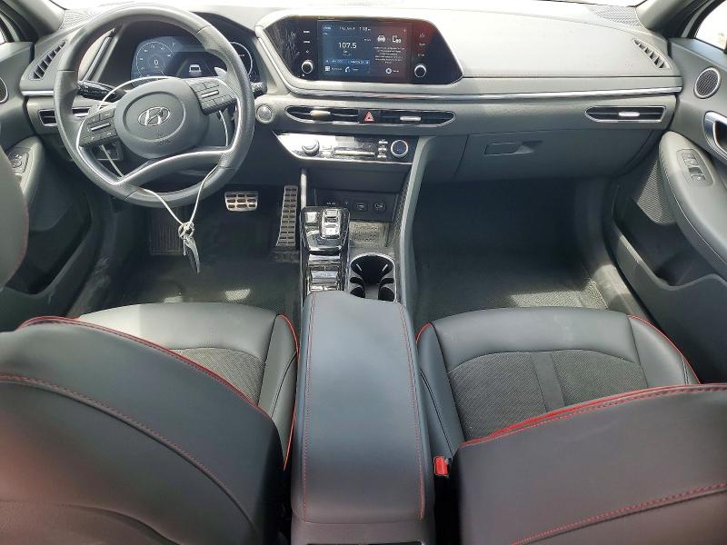 2020 Hyundai Sonata VIN 5NPEJ4J23LH016579 COPART salvage auction — FRONT END, Ia - Cert Of Title-Salvage Title, sold $4,500 on 2026-07-17 (photo 8)