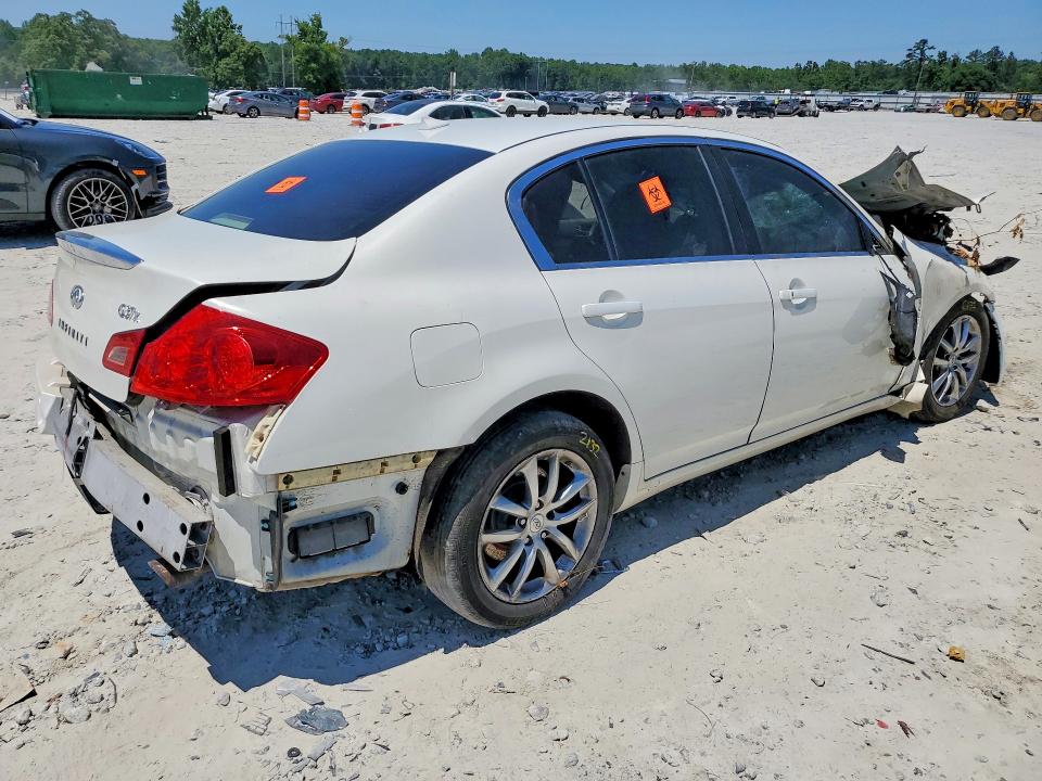 2009 Infiniti G VIN JNKCV61F99M362787 COPART salvage auction — ROLLOVER, Ga - Cert Of Title-Salvage, sold $250 on 2026-07-29 (photo 3)