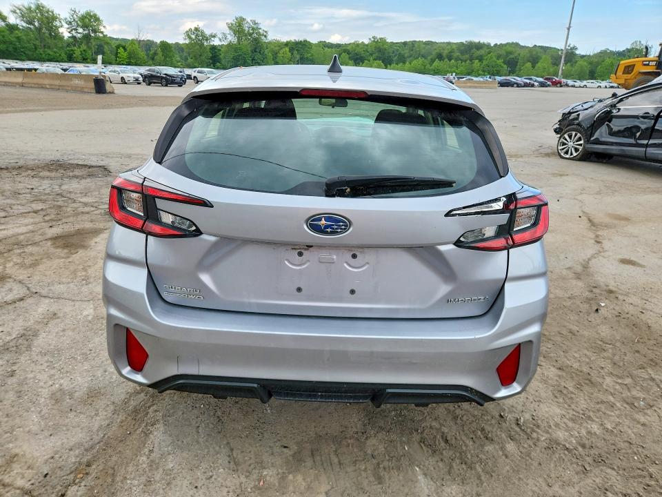2024 Subaru Impreza VIN JF1GUABC9R8387622 COPART salvage auction — FRONT END, Ny - Mv-907A Salvage Certificate, sold $2,450 on 2026-07-30 (photo 6)