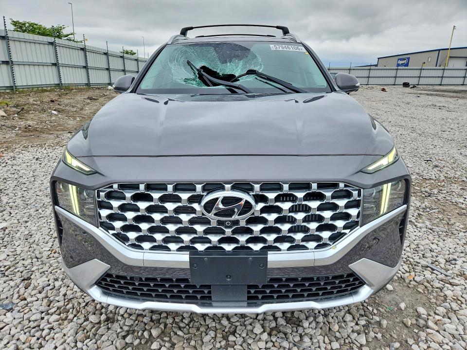 2021 Hyundai VIN KM8S5DA12MU011732 COPART salvage auction — ROOF, Il - Salvage Certificate, sold $175 on 2026-07-29 (photo 5)