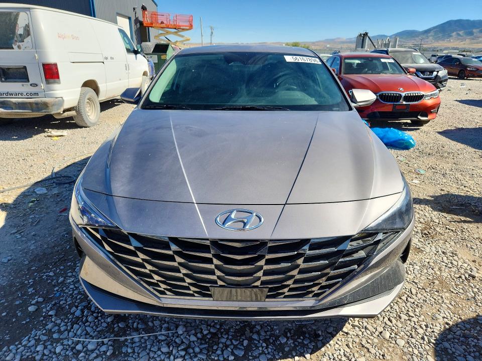 2023 Hyundai Elantra VIN KMHLN4AJ0PU081416 COPART salvage auction — REAR END, Ut - Salvage Certificate, sold $4,800 on 2026-07-24 (photo 5)