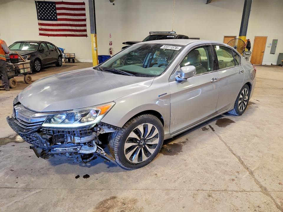 2017 Honda Accord VIN JHMCR6F38HC019122 COPART salvage auction — FRONT END, Pa - Certificate Of Salvage, sold $50 on 2026-07-22 (photo 1)