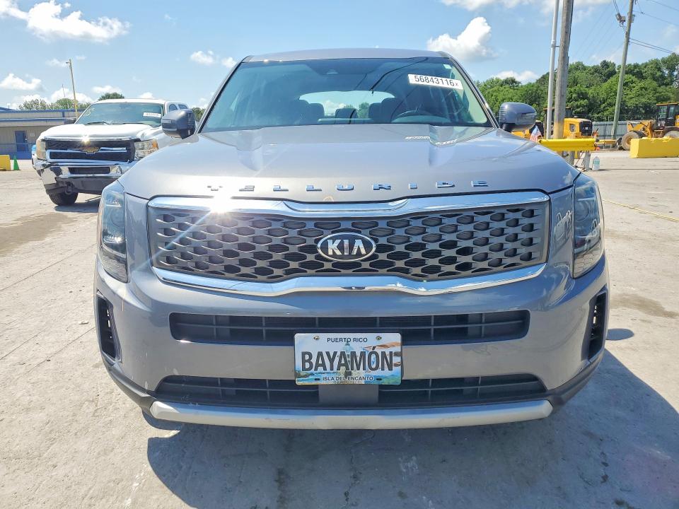 2021 Kia Telluride VIN 5XYP2DHC9MG150493 COPART salvage auction — REAR END, Tn - Salvage Certificate, sold $6,000 on 2026-07-27 (photo 5)