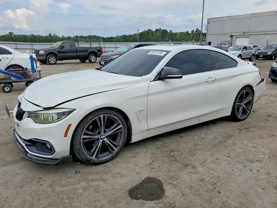 2018 BMW 4er VIN WBA4W3C53JAB87044 COPART salvage auction — REAR END, Va - Cert Of Title - Salvage, sold $4,450 on 2026-07-29 (photo 1)