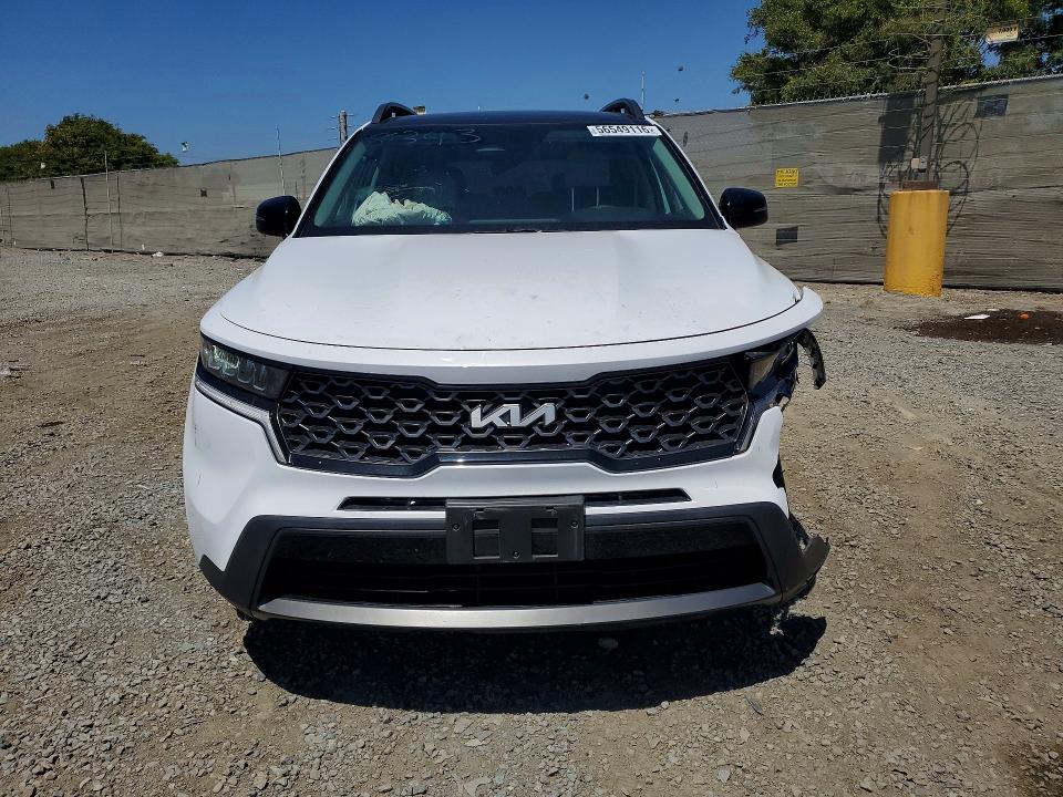 2023 Kia Sorento VIN 5XYRLDLC6PG228343 COPART salvage auction — FRONT END, Salvage Title, sold $8,800 on 2026-08-21 (photo 5)