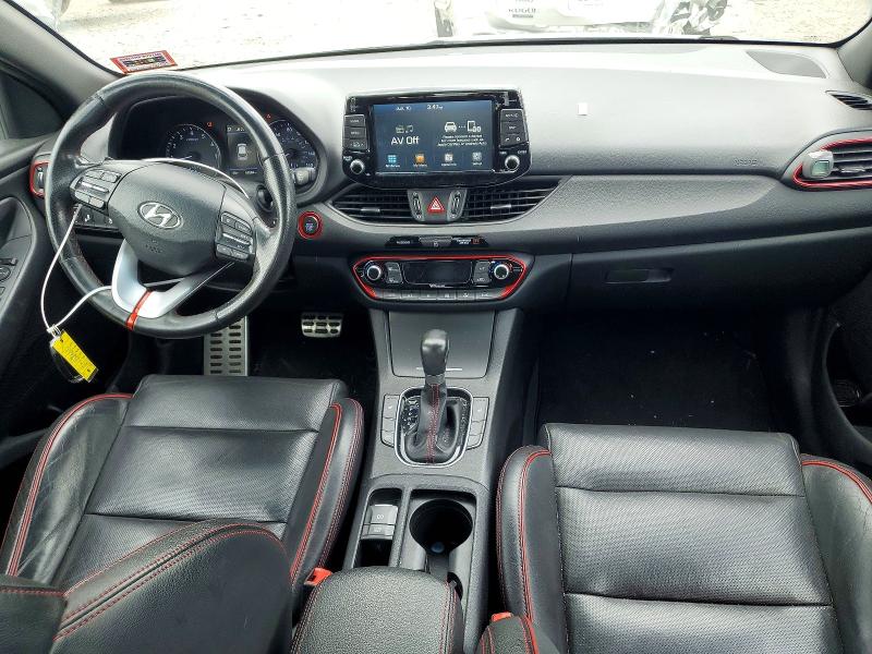 2018 Hyundai Elantra VIN KMHH55LC0JU012775 COPART salvage auction — REAR END, Nj - Cert Of Title-Salvage, sold $1,550 on 2026-07-24 (photo 8)