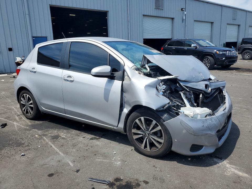 2012 Toyota Yaris VIN JTDKTUD37CD517224 COPART salvage auction — FRONT END, Fl - Cert Of Title Slvg Rebuildable, sold $1,050 on 2026-07-08 (photo 4)