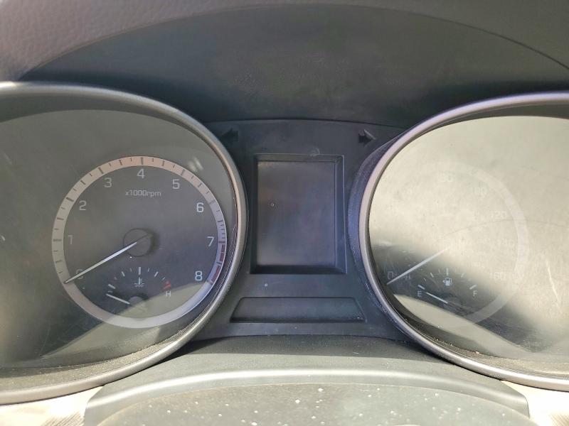 2018 Hyundai Santa fe VIN 5XYZT3LB8JG568733 COPART salvage auction — INTERIOR BURN, Ca - Dis/Dlr/Exp Only Clean Title, sold $1,500 on 2026-08-03 (photo 9)
