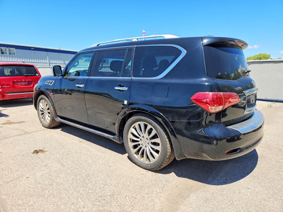 2017 Infiniti Qx80 VIN JN8AZ2NCXH9431336 COPART salvage auction — SIDE, On - Permit No Brand - Unfit, sold $7,600 on 2026-07-07 (photo 2)