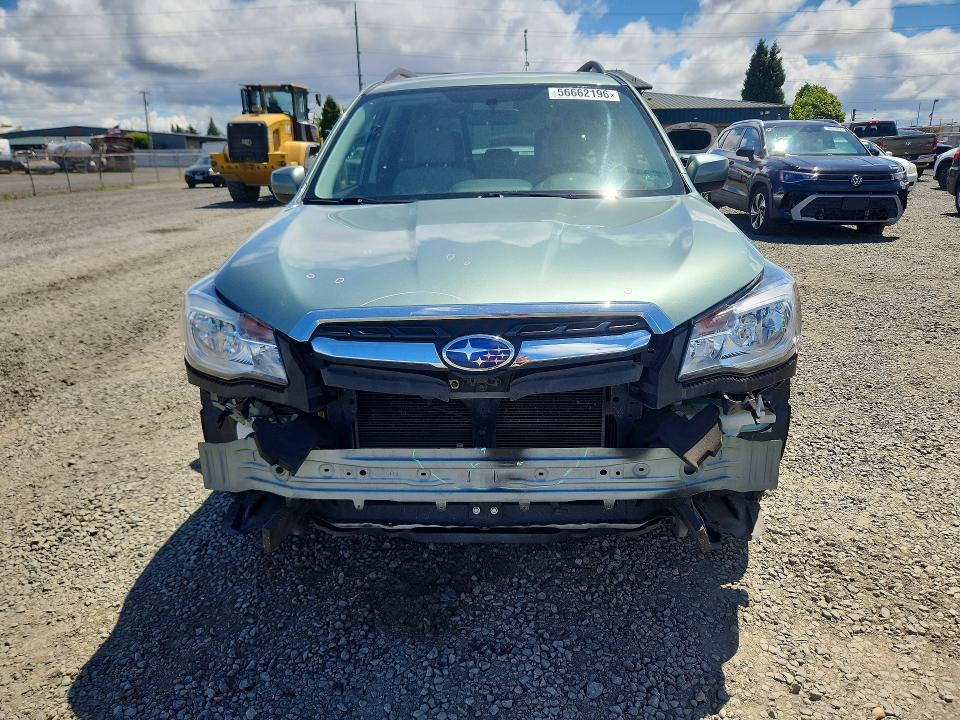 2018 Subaru Forester VIN JF2SJAEC1JH610508 COPART salvage auction — FRONT END, Or - Salvage Title Certificate, sold $2,150 on 2026-07-28 (photo 5)