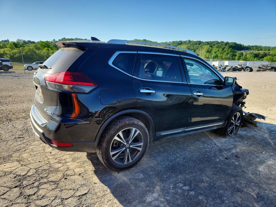 2018 Nissan Rogue VIN JN8AT2MV5JW306028 COPART salvage auction — FRONT END, Pa - Certificate Of Salvage, sold $1,200 on 2026-07-24 (photo 3)