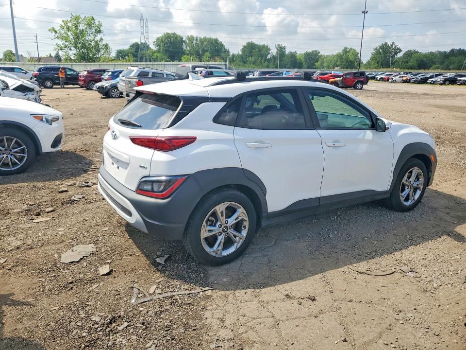 2023 Hyundai Kona VIN KM8K6CAB4PU022445 COPART salvage auction — FRONT END, MI - CERTIFICATE OF TITLE, sold $4,100 on 2026-07-09 (photo 3)