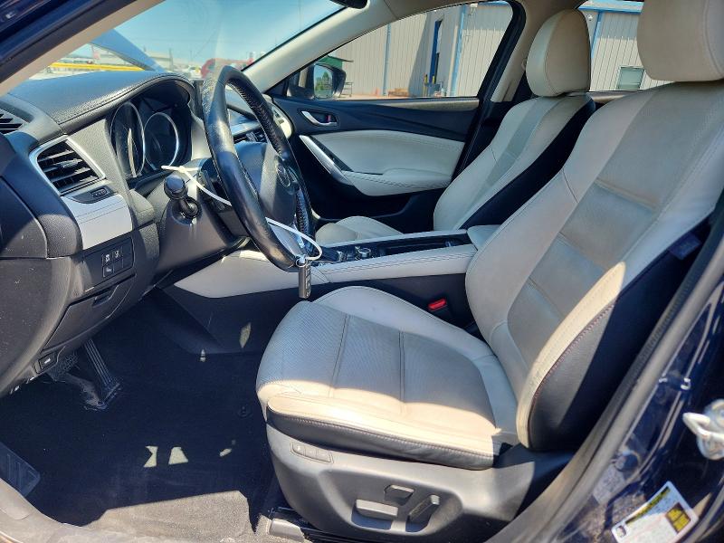 2016 Mazda 6 VIN JM1GJ1W5XG1433706 COPART salvage auction — HAIL, Ok - Cert Of Title-Salvage, sold $3,499 on 2026-07-27 (photo 7)