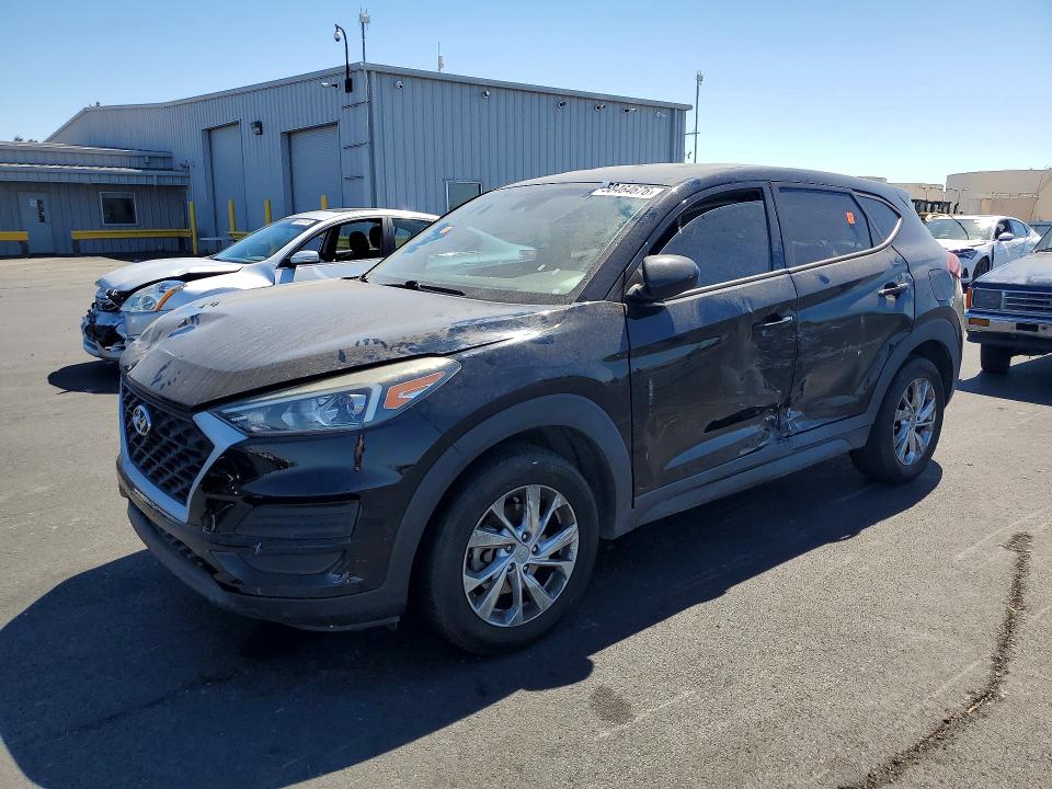 2019 Hyundai VIN KM8J23A45KU938164 COPART salvage auction — FRONT END, Ca - Salvage Certificate, sold $3,200 on 2026-07-15 (photo 1)