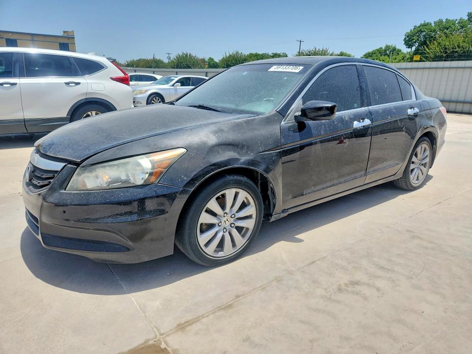 2011 Honda Accord VIN 1HGCP3F80BA015863 COPART salvage auction — FRONT END, Tx - Cert Of Title-Rebuilt Salvage, sold $500 on 2026-07-02 (photo 1)