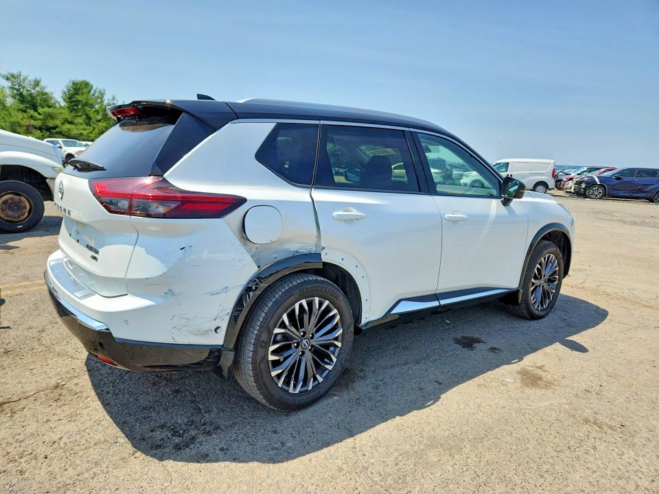 2025 Nissan Rogue VIN JN8BT3DDXSW302284 COPART salvage auction — REAR END, Pa - Certificate Of Salvage, sold $10,800 on 2026-07-21 (photo 3)