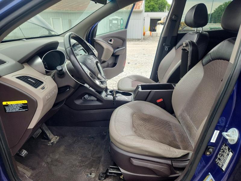 2013 Hyundai Tucson VIN KM8JUCAC5DU696349 COPART salvage auction — MECHANICAL, Oh - Certificate Of Title, sold $1,200 on 2026-07-09 (photo 7)