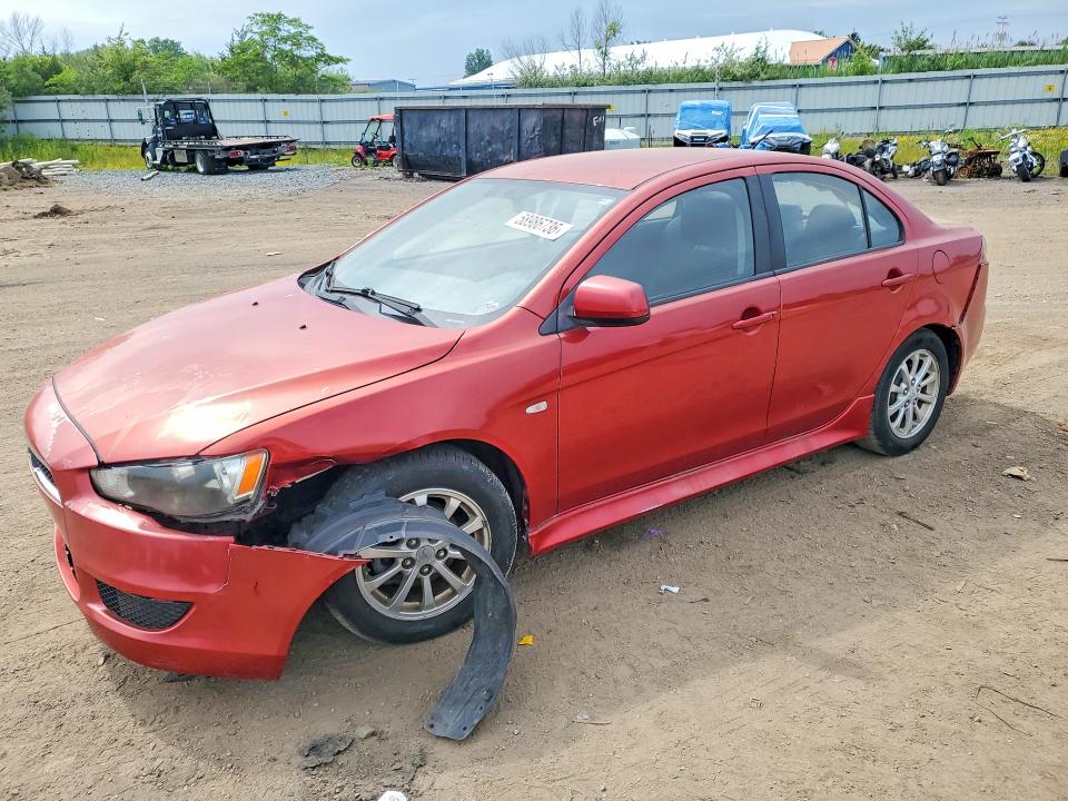 2011 Mitsubishi Lancer VIN JA32U2FU8BU041988 COPART salvage auction — FRONT END, Oh - Cert Of Title-Salvage, sold $225 on 2026-07-16 (photo 1)