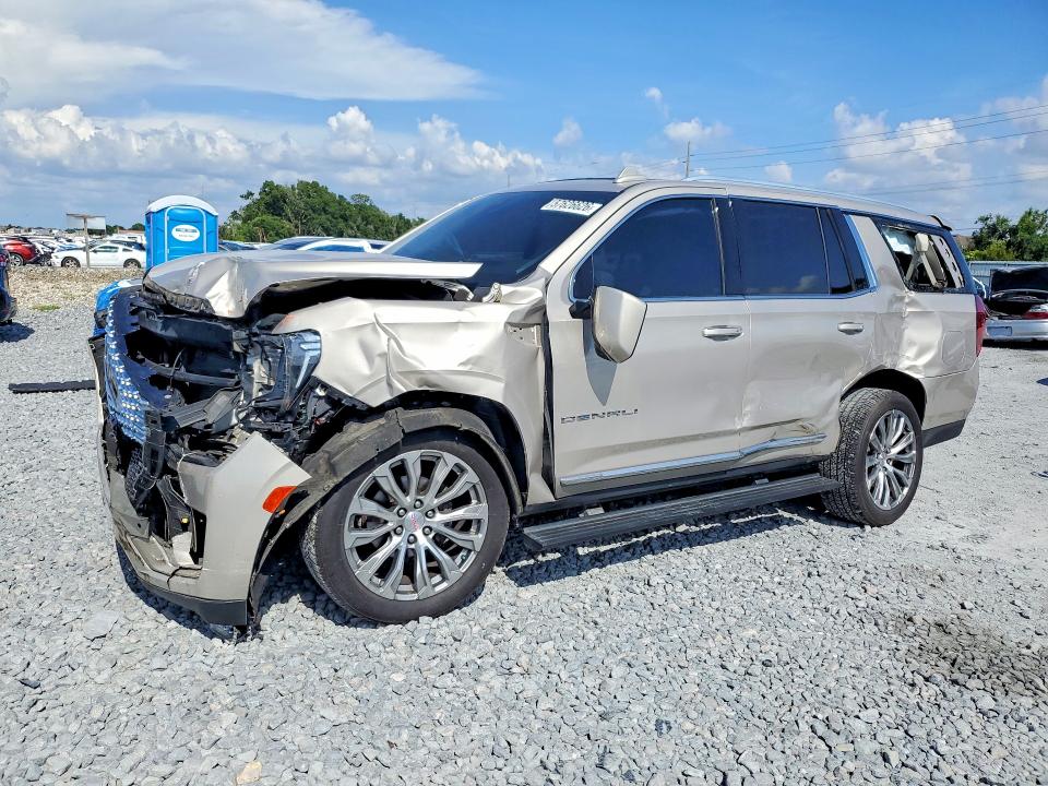 2021 Gmc Yukon VIN 1GKS1DKL9MR329127 COPART salvage auction — FRONT END, FL - CERTIFICATE OF DESTRUCTION, sold $12,500 on 2026-07-31 (photo 1)