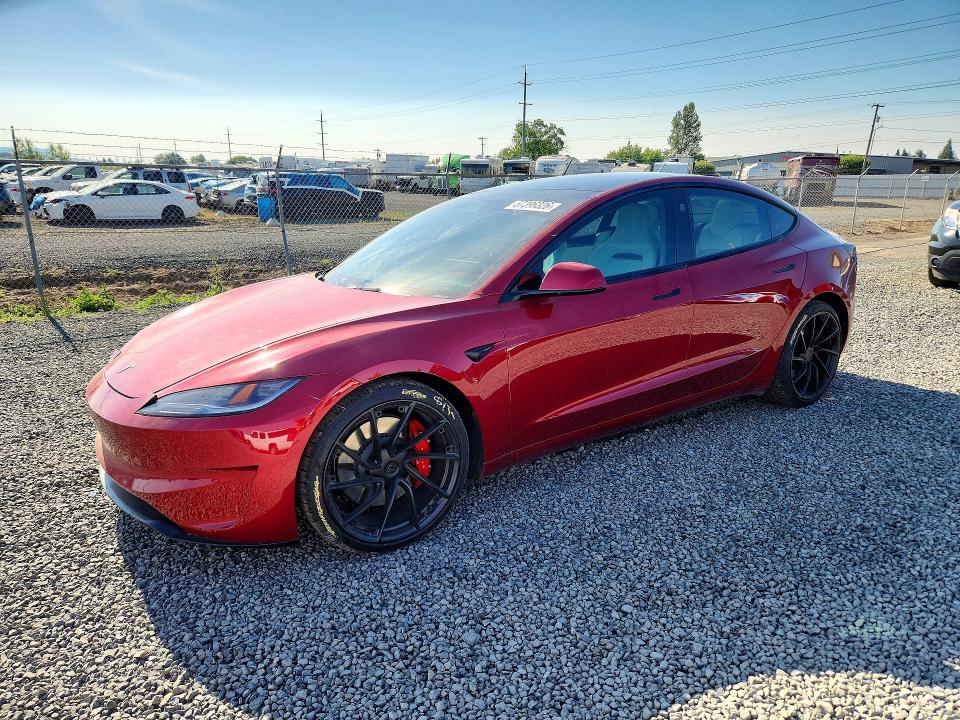 2024 Tesla Model 3 VIN 5YJ3E1ET6RF896004 — COPART salvage auction photo