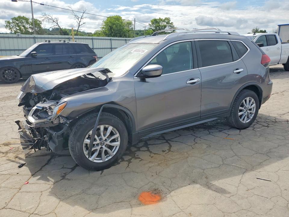 2019 Nissan Rogue VIN KNMAT2MT0KP516154 COPART salvage auction — FRONT END, Salvage Title, sold $625 on 2026-07-22 (photo 1)