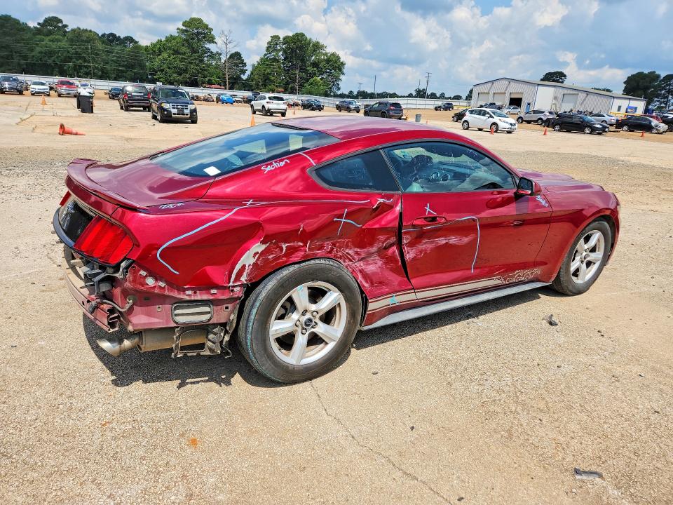 2015 Ford VIN 1FA6P8AMXF5399846 COPART salvage auction — SIDE, TX - SALVAGE VEHICLE TITLE (P), sold $100 on 2026-07-27 (photo 3)
